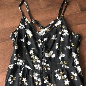 American Eagle Floral Romper